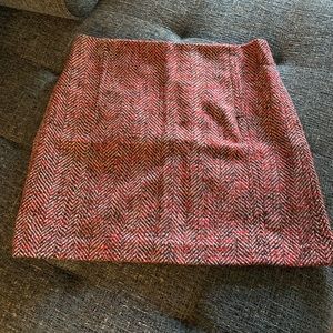 NWT Sz 14 Loft Tweed Skirt